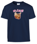 T-shirt Barn - Mjau – t-shirt med unikt designtryck