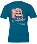 Suspect" textmotiv på svart premium t-shirt herr
