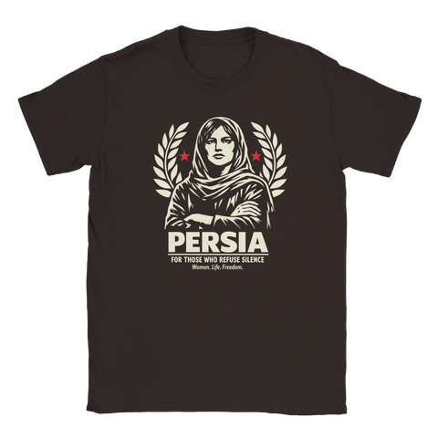 Persia t-shirt stöd Iran demonstration