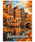 Poster med texten "Hamsterdam" i retrostil