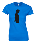 T-shirt Dam Classic – Hands Bound – t-shirt med unikt designtryck