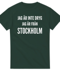 Träffsäker statement t-shirt för stockholmare – minimalistiskt tryck