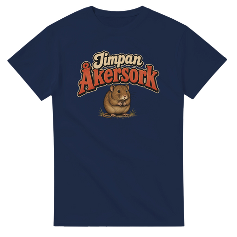 Klassisk illustration av en åkersork med lekfull politisk satir – grafisk t-shirt