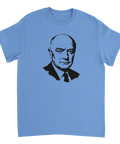 Stilrent tryck av statsminister Per Albin Hansson – historisk t-shirt