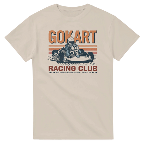 Retro racing t-shirt för fartälskare