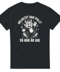 Retro djävul med citat i vintage cartoon-stil – grafisk t-shirt