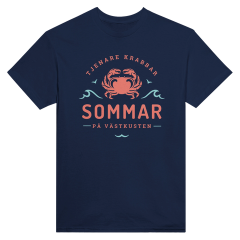 Sommar på Västkusten motiv t-shirt