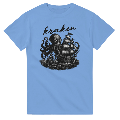 T-shirt Kraken – illustration av kraken