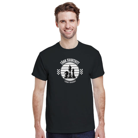 T-Shirt - Tänk Svartvitt – t-shirt med unikt designtryck