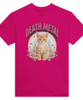 Rolig t-shirt med motiv av kattunge och texten Death Metal