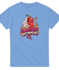 T-shirt med en chili i brudslöja och texten Snart gift, fortfarande het