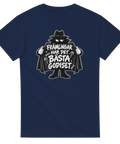 Kaxig illustration med texten Främlingar har det bästa godiset – t-shirt
