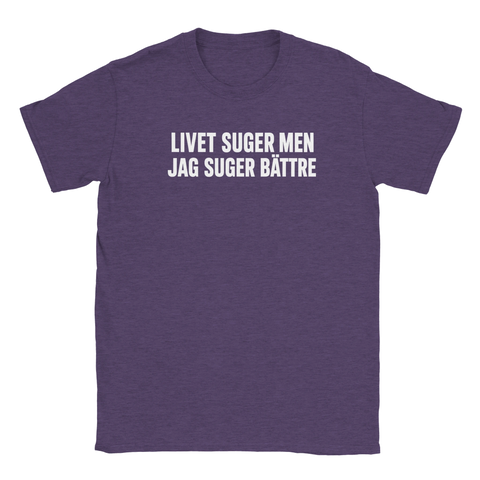 Rolig t-shirt med citat för vuxen humor och attityd