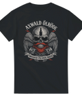 T-shirt med dödskalle och motiv med artisten Axwald Ölröde - För fans av rock