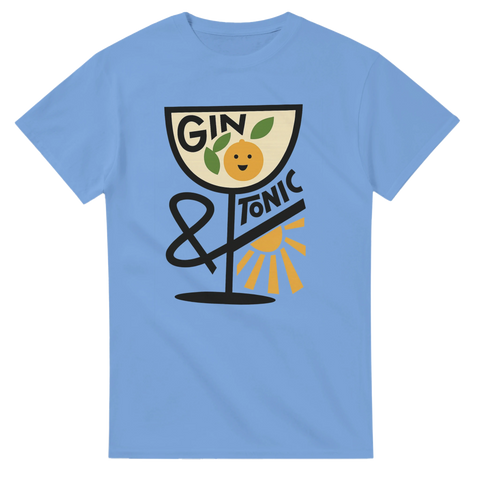 T-shirt Original – Gin & Tonic – t-shirt med unikt designtryck