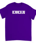 Kaxig t-shirt med minimalistiskt ordtryck för humoristisk effekt