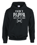 Hoodie med texten Om inte pappa kan fixa det kan ingen
