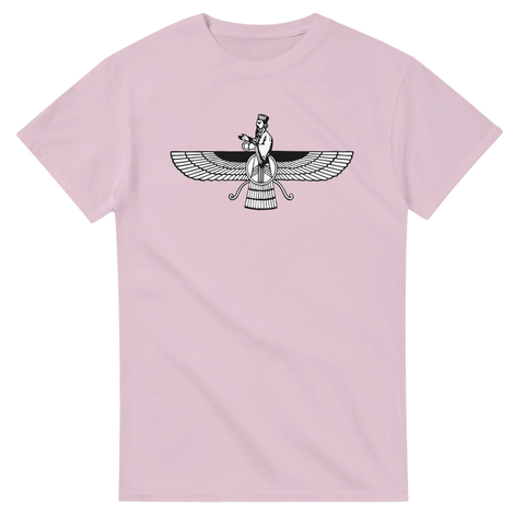 Farvahar zoroastrisk symbol persisk historia kultur t-shirt