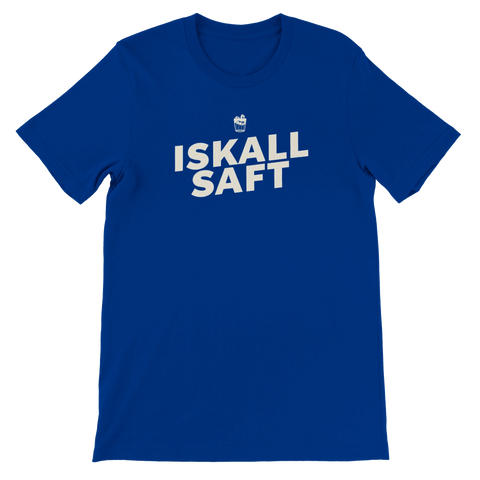Iskall saft design premium t-shirt herr