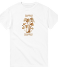 T-shirt med svampmotiv och texten Toppis! Trippis!