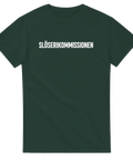 Modern illustration av Slöserikommissionen – t-shirt med politisk satir