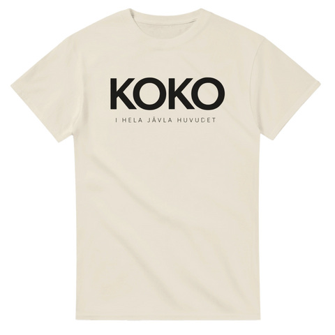 Koko apa illustration t-shirt herr vit