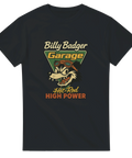T-shirt med Billy Badger och texten Hot Rod High Power