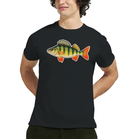T-shirt med motivet Abborre
