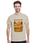 T-shirt - Husvagnsromantik – t-shirt med unikt designtryck