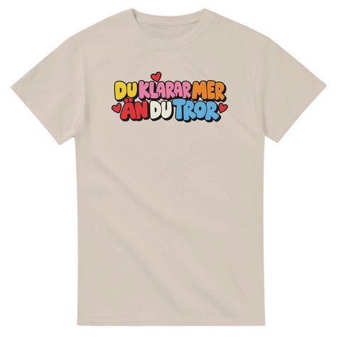 T-shirt med Du klarar mer än du tror – produktbild 4 från Shirty