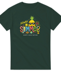 Semester t-shirt med sommartema