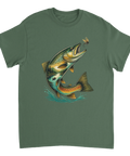 T-shirt med motivet Hooked on Nature