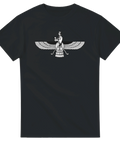 Farvahar symbol zoroastrism persisk kultur religion t-shirt