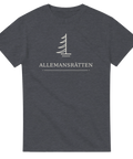 Grafiskt tryck som hyllar den svenska allemansrätten – t-shirt för friluftsliv