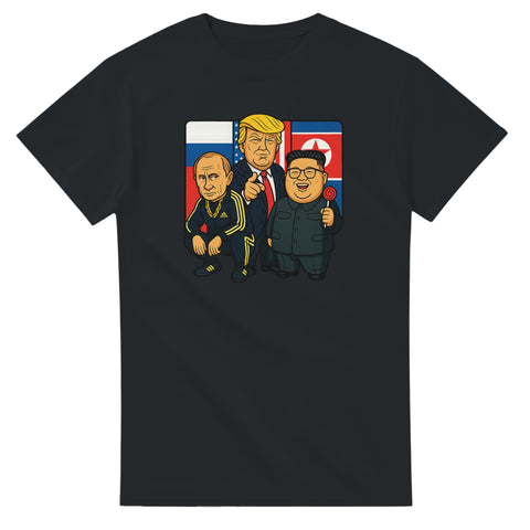 T-Shirt - Supermaktspojkarna – t-shirt med unikt designtryck