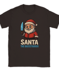 Julmotiv t-shirt med jultomten