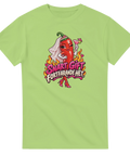 T-shirt med en chili i brudslöja och texten Snart gift, fortfarande het