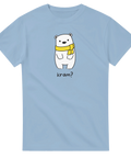 Enkel och söt design med en kramgo isbjörn – grafisk t-shirt