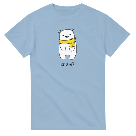 Enkel och söt design med en kramgo isbjörn – grafisk t-shirt