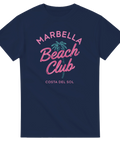 Marbella textmotiv vit t-shirt