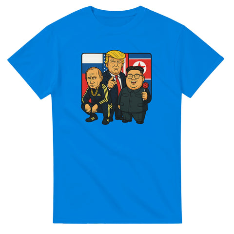 T-Shirt - Supermaktspojkarna – t-shirt med unikt designtryck