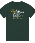 T-shirt med hjärtan och texten Äntligen gifta – för 30 år sedan