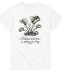 Vintage illustration av en venusflugfälla med fluga – grafisk t-shirt