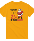 Humoristisk jultomte i tecknad stil – rolig t-shirt till julklappsspelet