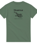 Fiske t-shirt med marulk – havsfisk motiv