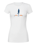 Vit dam t-shirt med texten I’m sexy and I know it