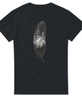 Dansande silhuett med texten "Dancing on my own" t-shirt dam