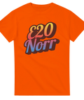 E20 Norr E45 vägskylt t-shirt herr svart