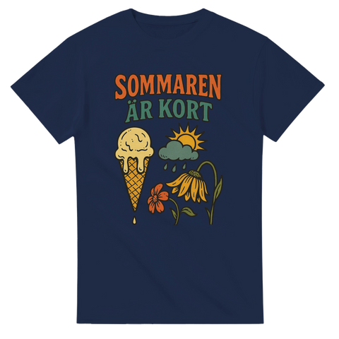 Retro t-shirt med svensk sommarångest