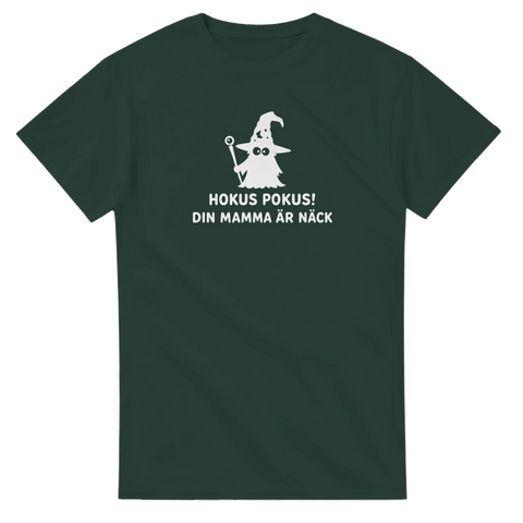 Satiriskt trollerimotiv med rolig text för fans av absurd humor – t-shirt tryck